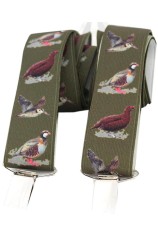 Soprano Country Birds Green 35mm X Style Braces