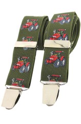 Soprano Red Tractor Braces 35mm X Style Braces