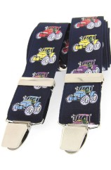 Soprano Multicoloured Tractors 35mm X Style Braces