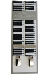 Erwin & Morris Made In UK Piano Keys 35mm 4 Clip Braces