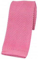 Soprano Pink Knitted Polyester Tie