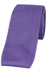 Soprano Lilac Knitted Polyester Tie