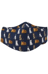 Variety of Cats 100% Cotton Washable And Reusable Face Mask 