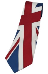 Soprano Union Jack Silk Tie