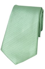 Soprano Mint Herringbone Silk Tie