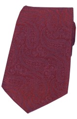 Soprano Wine Classic Paisley Silk Tie