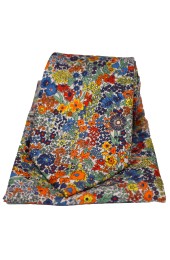 Posh And Dandy Busy Floral Multi Coloured Silk Tie And Pocket Square