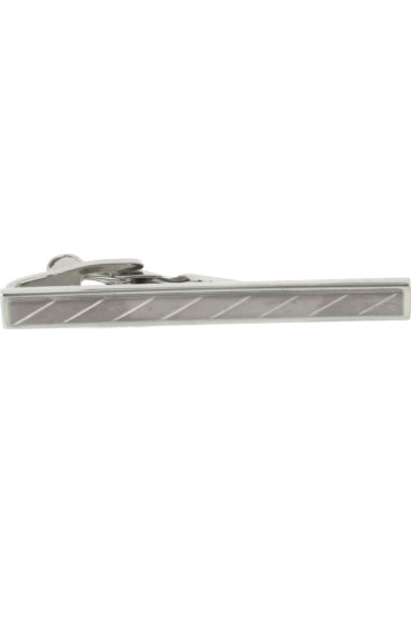 Brushed Silver Premium Tie Bar Brushed Silver Premium Tie Bar