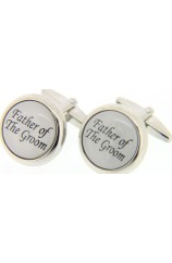 Soprano Father Of The Groom Enamelled Cufflinks