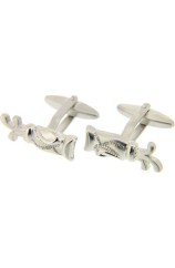 Soprano Golf Bags Silver Colour Cufflinks