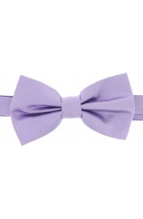 Soprano Satin Silk Light Lilac Luxury Bow Tie