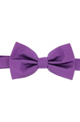 Soprano Satin Silk Lilac Luxury Bow Tie