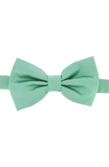 Soprano Satin Silk Mint Luxury Bow Tie